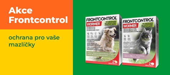 Objevte novinku Frontcontrol Wormer – odčervovací tablety pro psy a kočky