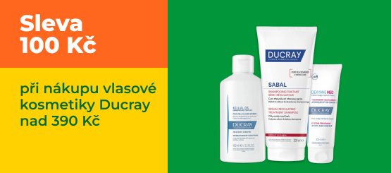 Sleva 100 Kč při nákupu celé značky Ducray nad 390 Kč