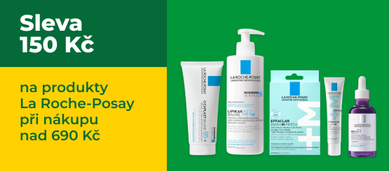 Sleva 150 Kč na produkty La Roche-Posay při nákupu nad 690 Kč