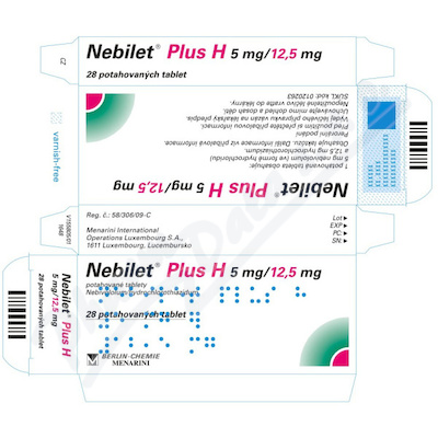 Nebilet Plus H 5mg/12.5mg tbl.flm.28