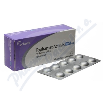 Topiramat Actavis 100mg tbl.flm.60