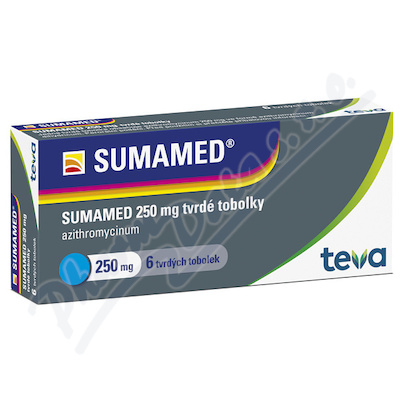 Sumamed 250mg cps.dur.6