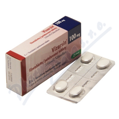 Vizarsin 100mg por.tbl.flm. 8x1x100mg