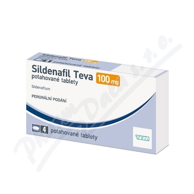 Sildenafil Teva 100mg tbl.flm.4