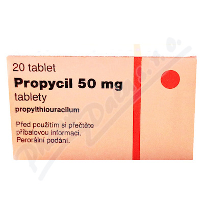 Propycil 50mg tbl.nob.20