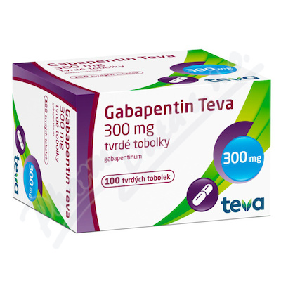 Gabapentin-Teva 300mg cps.dur.100