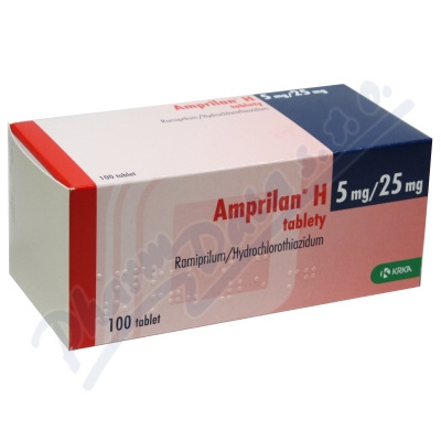 Amprilan H 5mg/25mg tbl.nob.100