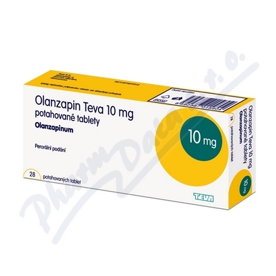 Olanzapin Teva 10mg tbl.flm.28