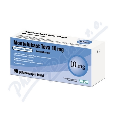 Montelukast Teva 10mg tbl.flm.98