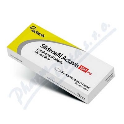 Sildenafil Actavis 100mg tbl.flm.8