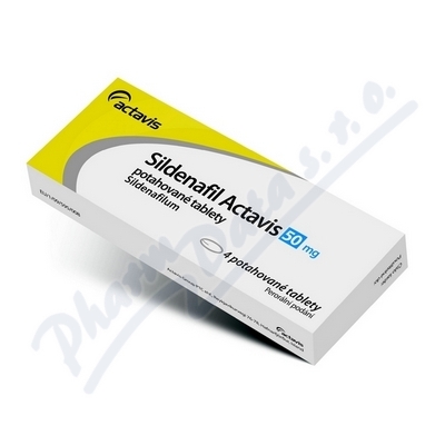 Sildenafil Actavis 50mg tbl.flm.4