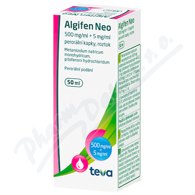 Algifen Neo 500mg/ml+5mg/ml por.gtt.sol.1x50ml