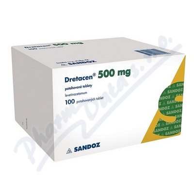 Dretacen 500mg por.tbl.flm. 100X500mg