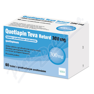 Quetiapin Teva Retard 300mg tbl.pro.60