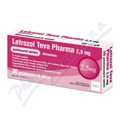 Letrozol Teva pharma 2.5mg tbl.flm.30