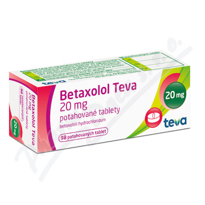 Betaxolol Teva 20mg tbl.flm.98