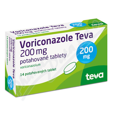 Voriconazole Teva 200mg tbl.flm.14