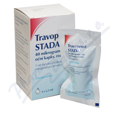 Travoprost STADA 40mcg/ml oph.gtt.sol.3x2.5ml