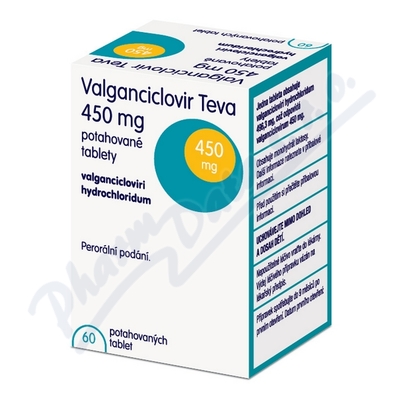 Valganciclovir Teva 450mg tbl.flm.60