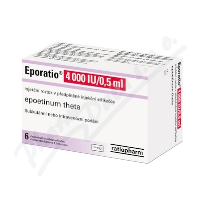 Eporatio 4000iu/0.5ml inj.sol.isp.6x0.5ml III