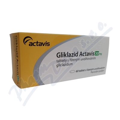 Gliklazid Actavis 30mg tbl.mrl.60 II