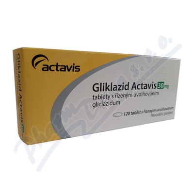 Gliklazid Actavis 30mg tbl.mrl.120 II