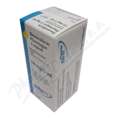 Doxorubicin Pharmagen 2mg/ml inf.cnc.sol.1x5ml