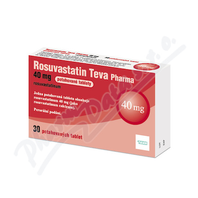 Rosuvastatin Teva Pharma 40mg tbl.flm.30 II