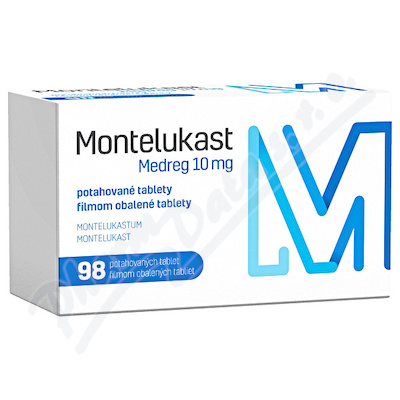 Montelukast Medreg 10mg tbl.flm.98x10mg