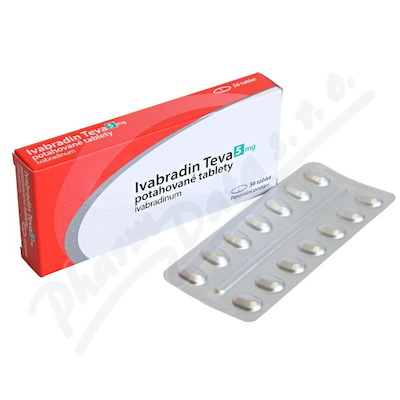 Ivabradin Teva 5mg tbl.flm.56 Kal