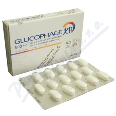 Glucophage XR por.tbl.pro.30x500mg