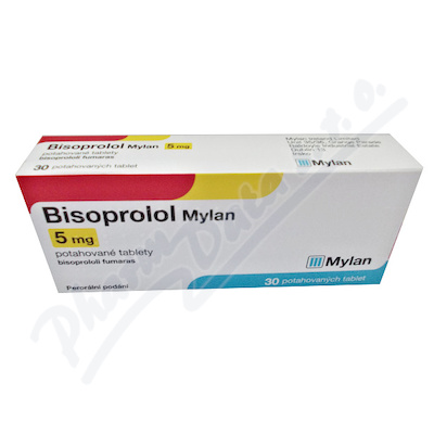 Bisoprolol Mylan 5mg tbl.flm.30x5mg