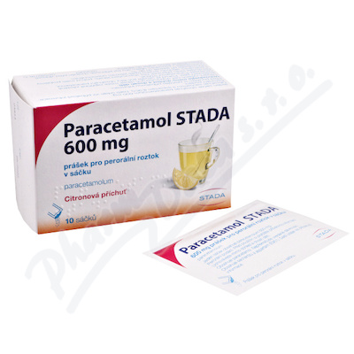 Paracetamol STADA 600mg por.plv.sol.scc.10