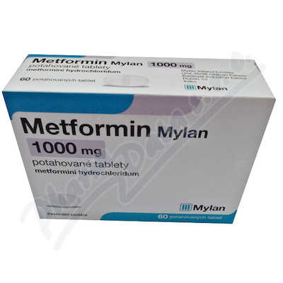 Metformin Mylan 1000mg tbl.flm.60x1000mg