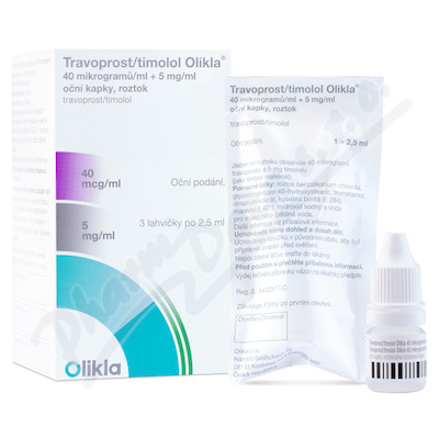 Travoprost/tim.Oli.40mcg/ml+5mg/ml oph.gtt.3x2.5ml