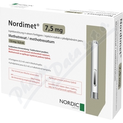 Nordimet 7.5mg inj.sol.4(1x4)x0.3ml pep.