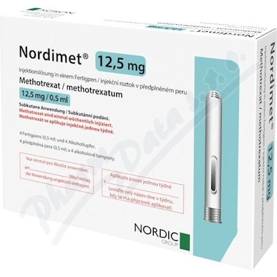 Nordimet 12.5mg inj.sol.4(1x4)x0.5ml pep.