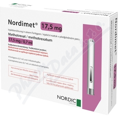 Nordimet 17.5mg inj.sol.4(1x4)x0.7ml pep.