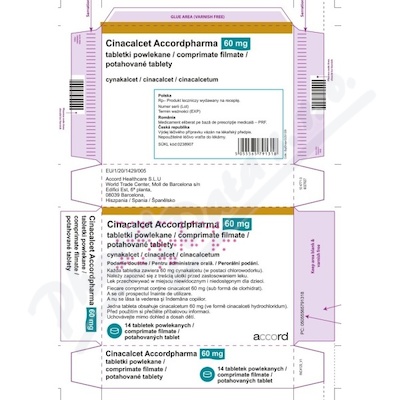 Cinacalcet Accordpharma 60mg tbl.flm.14