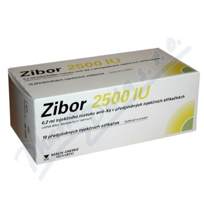 Zibor 2500IU/0.2ml inj.sol.isp.10x0.2ml