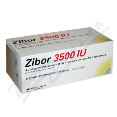 Zibor 3500IU/0.2ml inj.sol.isp.10x0.2ml