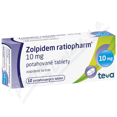 Zolpidem Ratiopharm 10mg tbl.flm.10