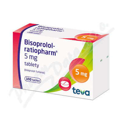 Bisoprolol-Ratiopharm 5mg tbl.nob.100