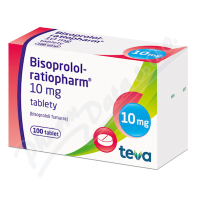 Bisoprolol-Ratiopharm 10mg tbl.nob.100