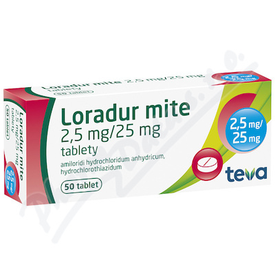 Loradur Mite 2.5mg/25mg tbl.nob.50