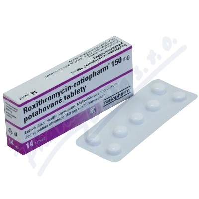 Roxithromycin Ratiopharm 150mg tbl.flm.14x1