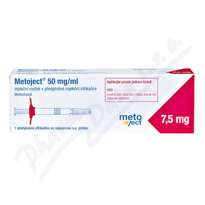 Metoject 50mg/ml inj.sol.isp.1x0.15ml+J I