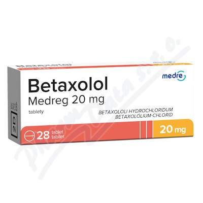 Betaxolol Medreg 20mg tbl.nob.28