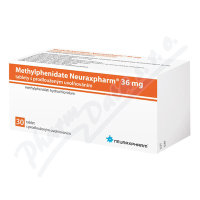 Methylphenidate Neuraxpharm 36mg tbl.pro.30