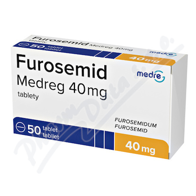 Furosemid Medreg 40mg tbl.nob.50